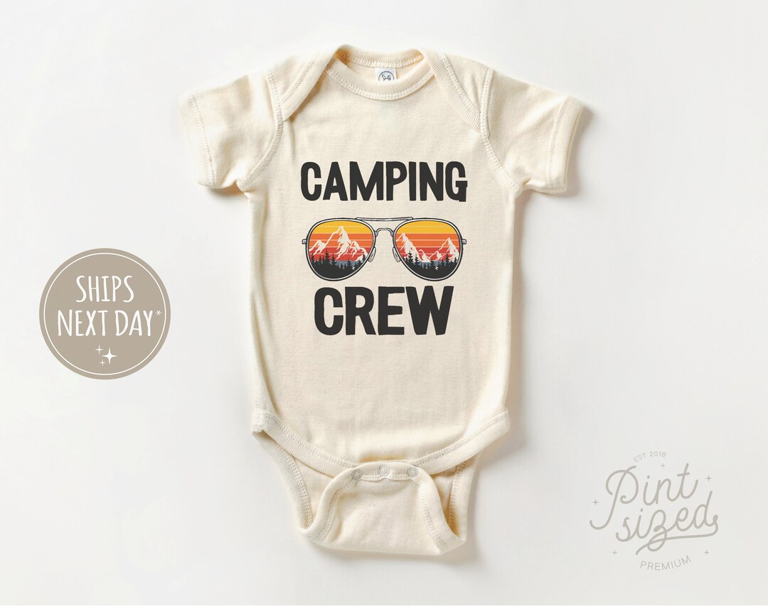 Camping Crew Baby Onesie® Vintage Cousin Bodysuit Camping Etsy