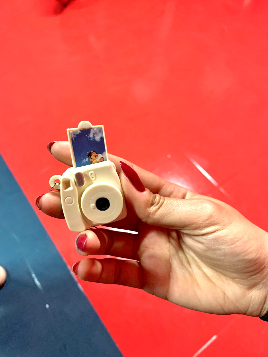 Mini Instax Camera Keychain Personalized Birthday Gift Etsy