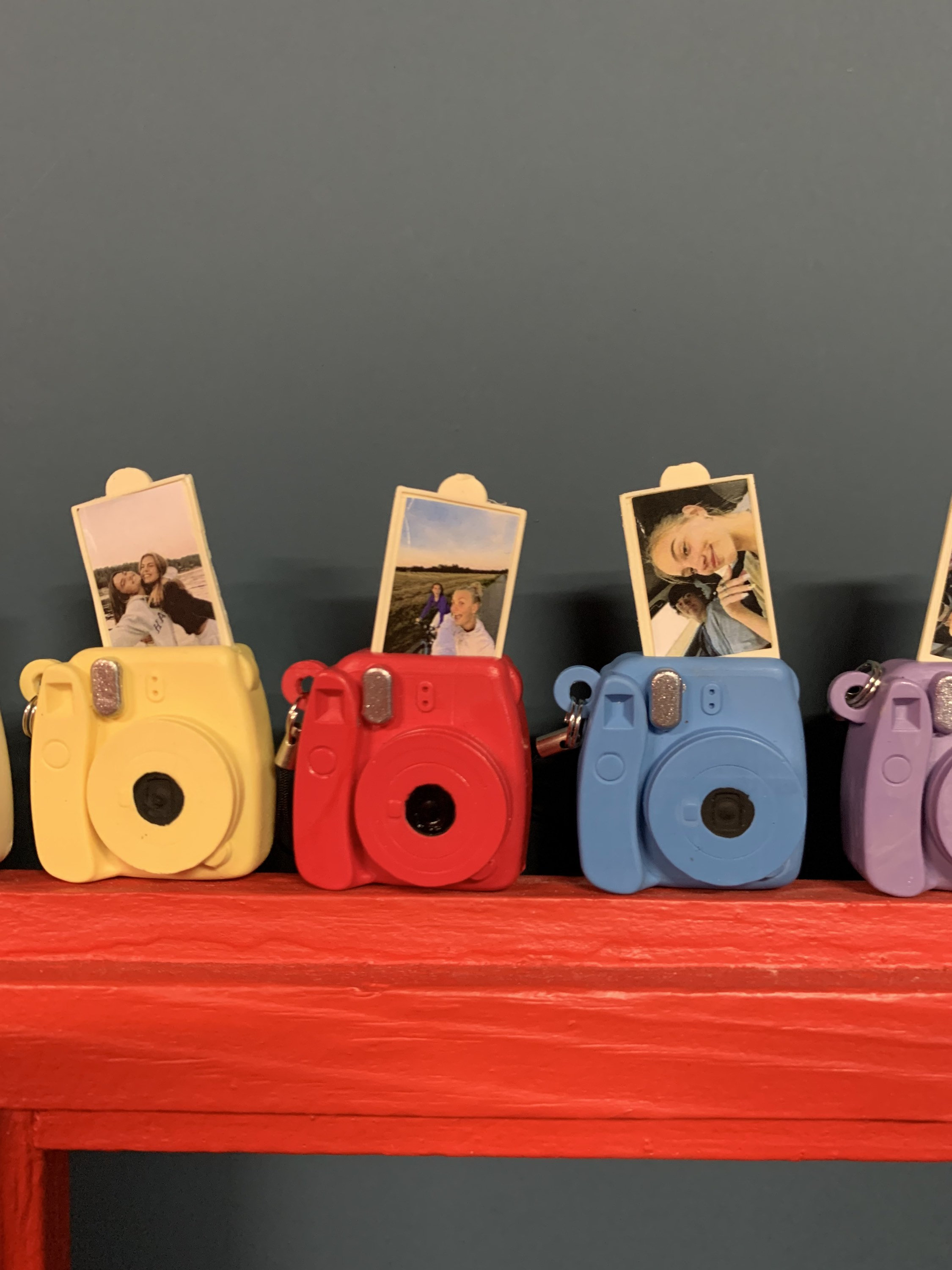 Mini Instax Camera Keychain Personalized Birthday Gift Etsy