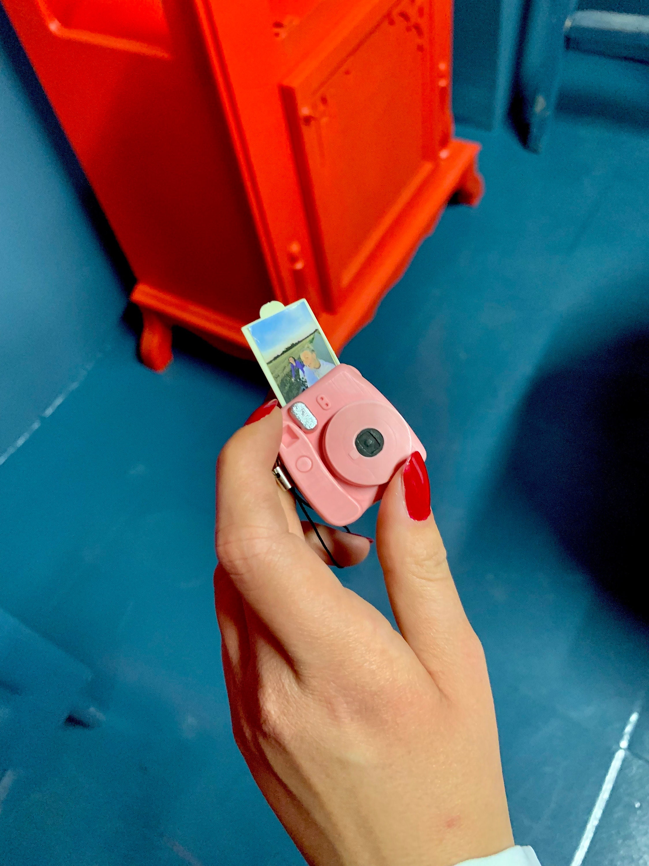 Mini Instax Camera Keychain Personalized Birthday Gift Etsy