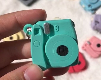 Mini Instax Camera Keychain, Personalized Birthday Gift, Keychain Photo Roll, Halloween Gift Keychain, Valentines Gift, Photo Keychain