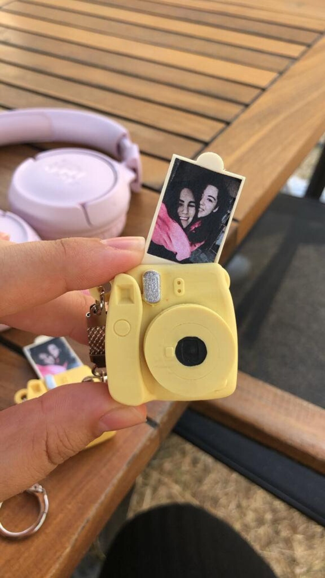 Mini Instax Camera Keychain Personalized Birthday Gift Etsy