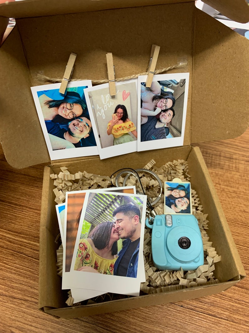 Mini Instax Camera Keychain Personalized Birthday Gift Etsy