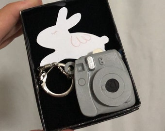 Mini Instax Camera Keychain, Personalized Birthday Gift, Keychain Photo Roll, Halloween Gift Keychain, Valentines Gift, Photo Keychain