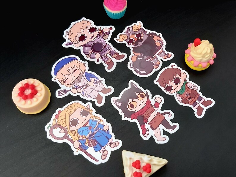 Goober Sticker Dungeon Meshi Goober Character Stickers - Etsy