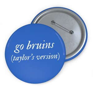 University of California, Los Angeles Taylor's versie Gameday Pinback Football Button