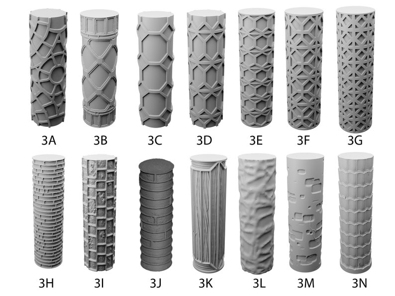 Textuurrollers XPS-Foam en Clay Koop 5 voor de prijs van 4 Koop er 10 voor de prijs van 7 afbeelding 6