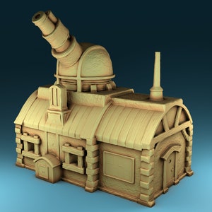 14x Mittelalterliche Fantasy Gebäude Teil 1 für den 3D Druck - 28 mm Maßstab - STL digitaler Download