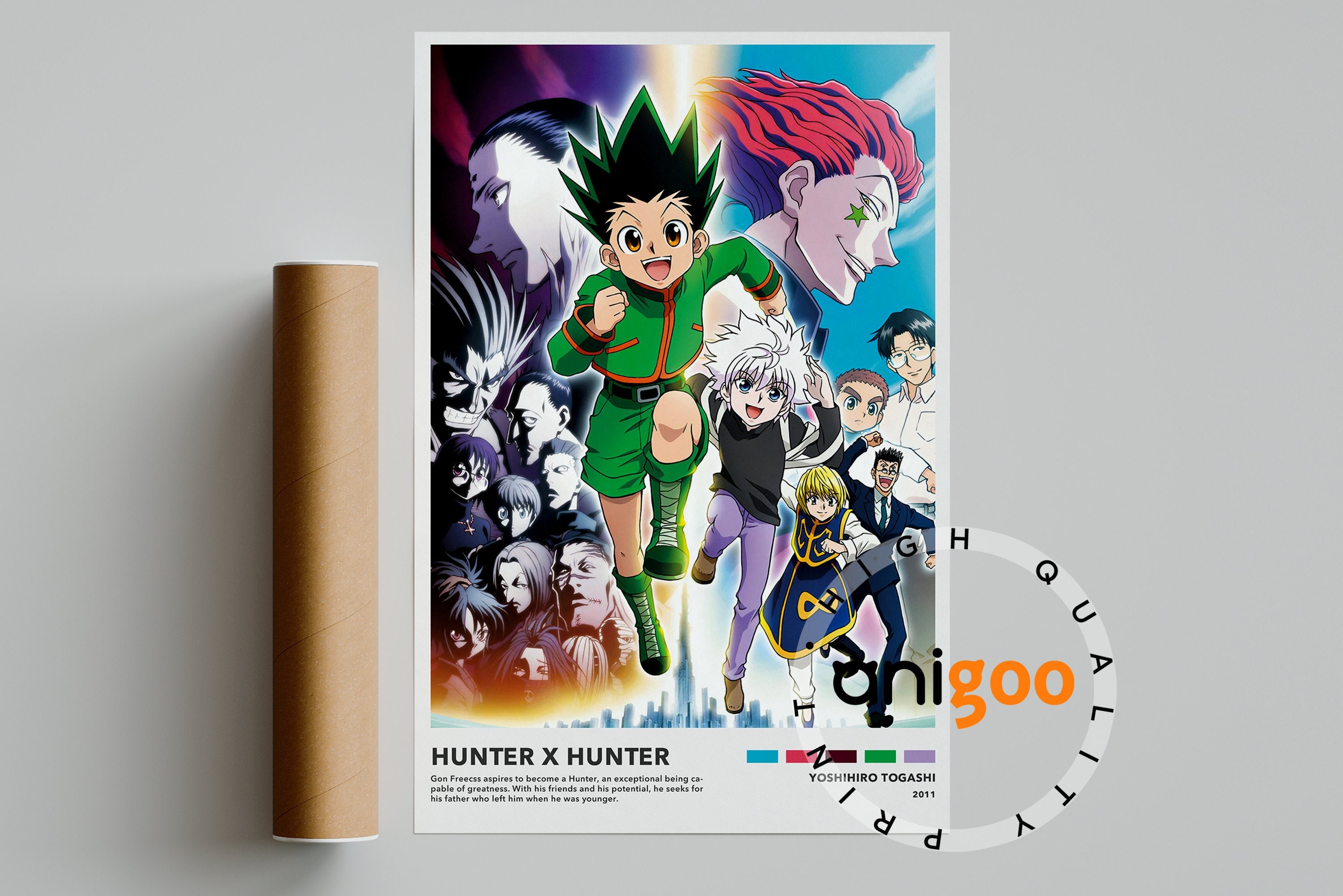 Hunter X Hunter Poster Etsy
