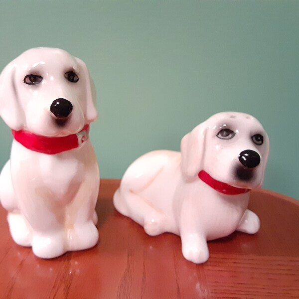 Dog Salt and Pepper Etsy