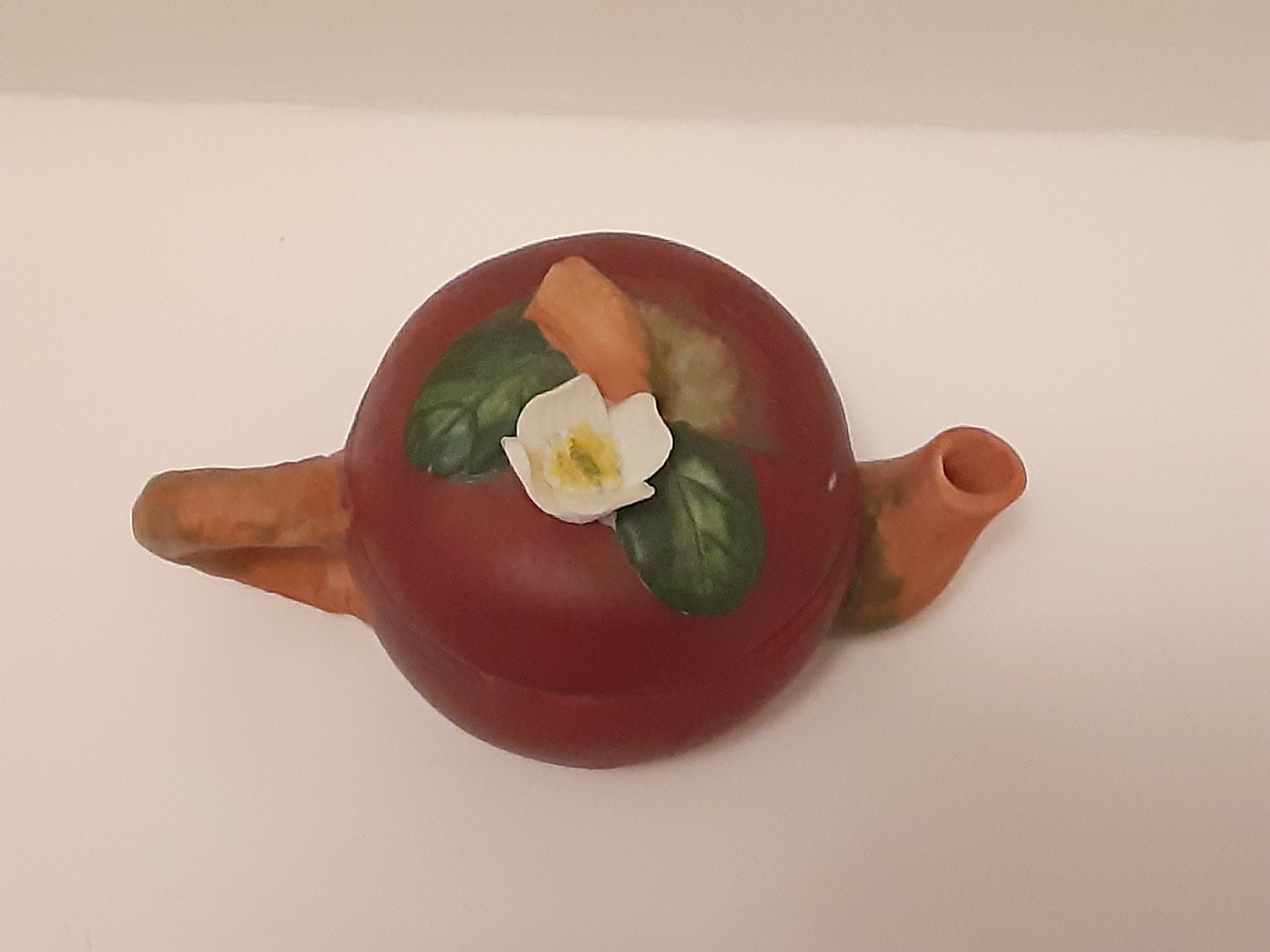 Vintage Miniature Apple Design Teapot Fruit Design Teapot Etsy