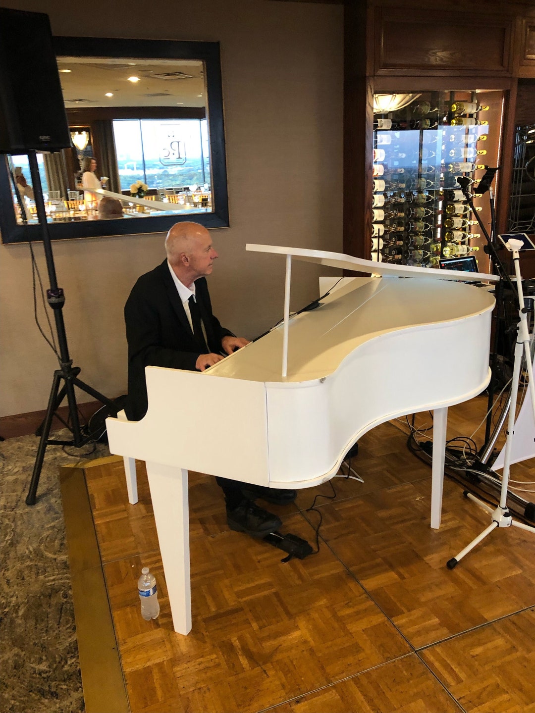 Portable Grand Piano Shell for Keyboards Faux Grand Piano Shell for Gigging, Touring, Home