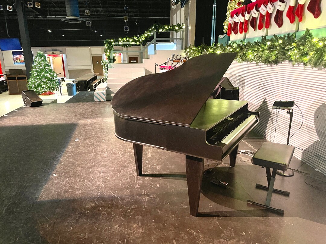 Portable Grand Piano Shell for Keyboards Faux Grand Piano Shell for Gigging, Touring, Home