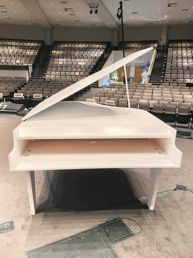 Portable Grand Piano Shell for Keyboards Faux Grand Piano Shell for