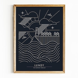 Lundy Shipping Forecast Print
