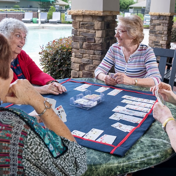 Canasta Mat ,card game tablecloth, playing Canasta and Mah Jongg outside, wind resistant card mat, outdoor game tablecloth