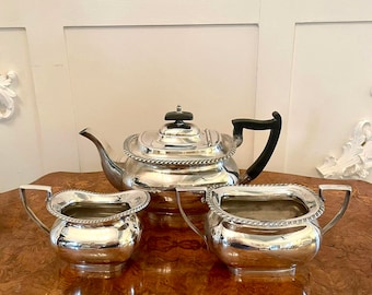 Reed and Barton Winthrop 1795 Silverplate Tea & Coffee Set, 4 Pc