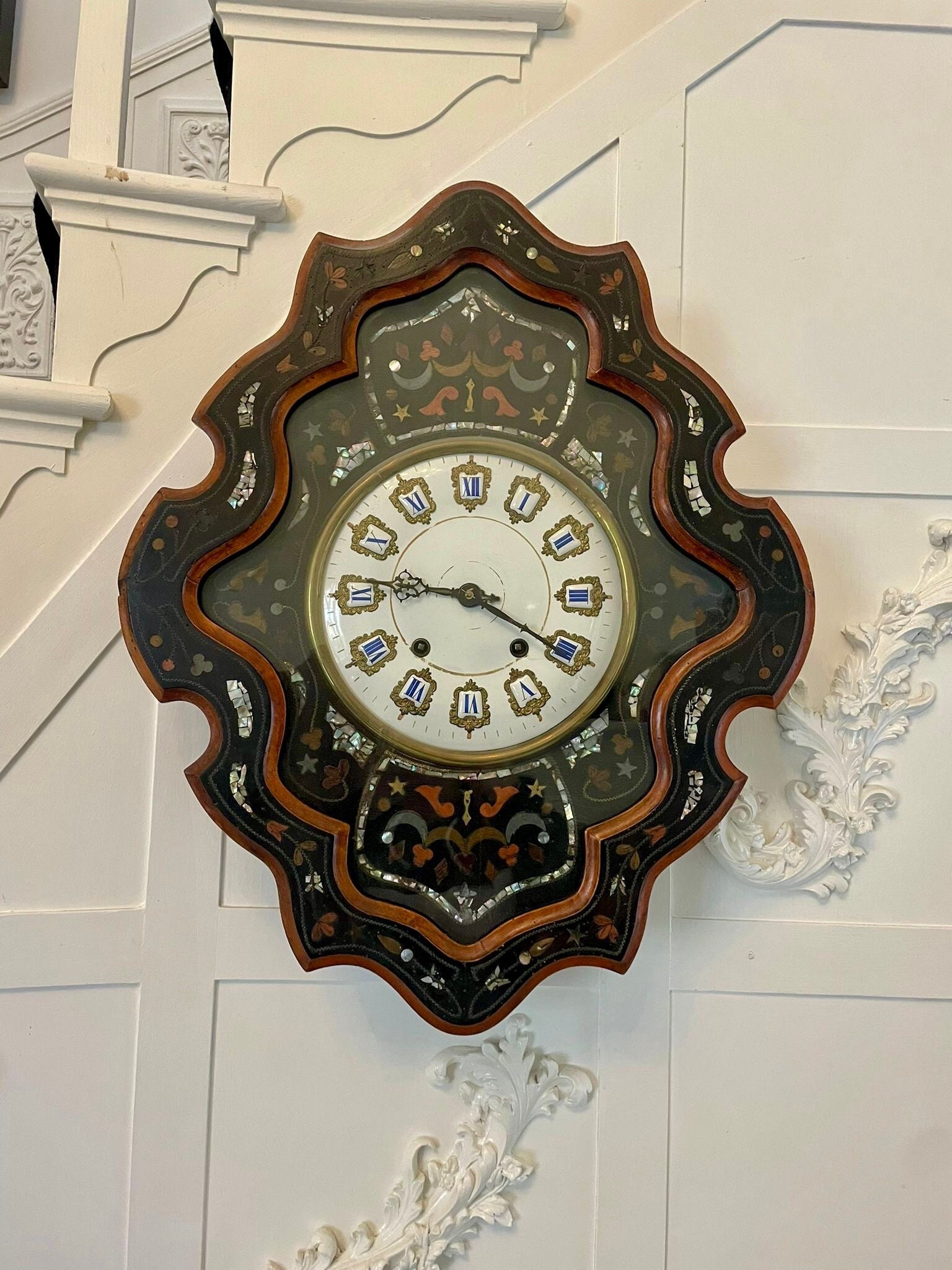 Antique Victorian Quality French Wall Clock - Etsy