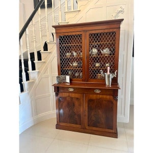 Quality Antique William IV Mahogany Bookcase