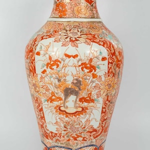 Large Antique 19th Century Quality Imari 24” Vase