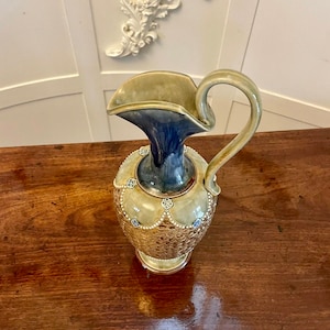Antique Victorian Quality Doulton Lambeth Jug