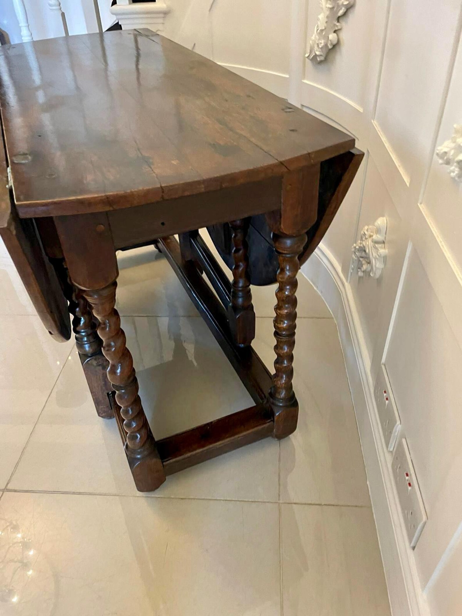 Antique 17th Century Quality Oak Gateleg Table - Etsy