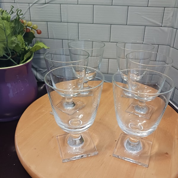 Wedding Clear Plastic Water Goblets Etsy