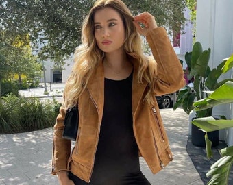 Suede Jacket - Etsy