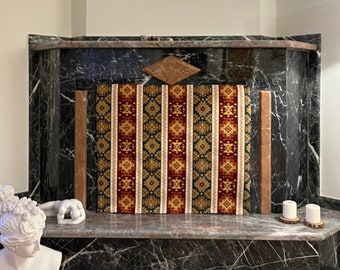 Elegante pantalla para chimenea, decoración para chimeneas