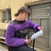 Chunky Knit Shrug - Pale Blue main image 0
