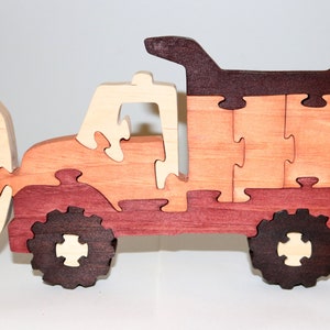 Plow Truck  scroll saw puzzle digital pattern