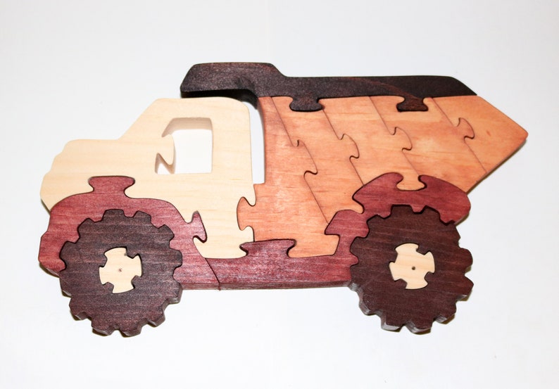 Dump Truck Scroll Saw Puzzle Digital Pattern Etsy