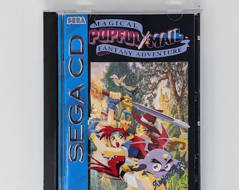 Shining Holy Ark - Sega Saturn Reproduction Game + Longbox, Sponge