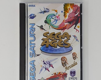 Sega Ages -  Sega Saturn game + longbox, sponge & protective case
