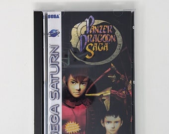 Panzer Dragoon Saga -  Sega Saturn game + longbox, sponge & protective case