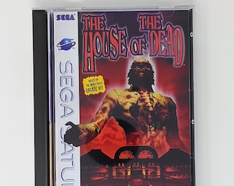 House of the Dead -  Sega Saturn game + longbox, sponge & protective case