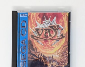 Vay - Sega CD game + longbox, sponge & protective case