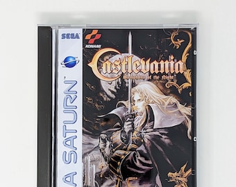 Castlevania SOTN -  Sega Saturn game + longbox, sponge & protective case