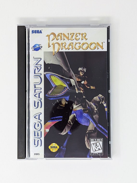 Panzer Dragoon - Sega Saturn Reproduction Game + Longbox, Sponge