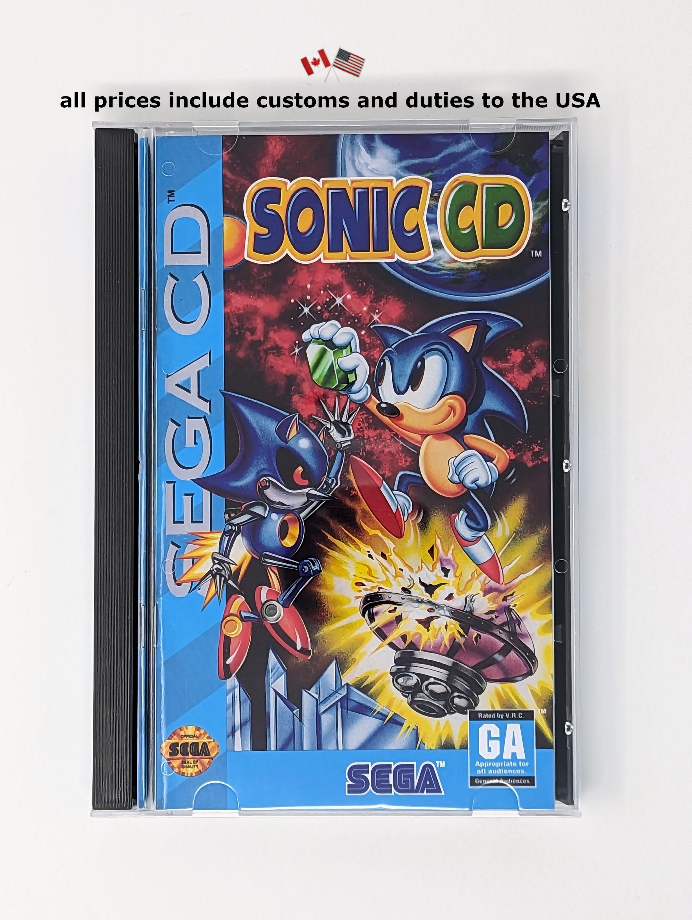 Sonic Cd Sega Cd - Etsy