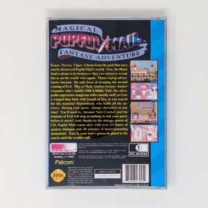 MAGICAL POPFUL MAIL FANTASY ADVENTURE SEGA-CD NTSC-USA – Complet Et En Bon état Pour Mega-CD