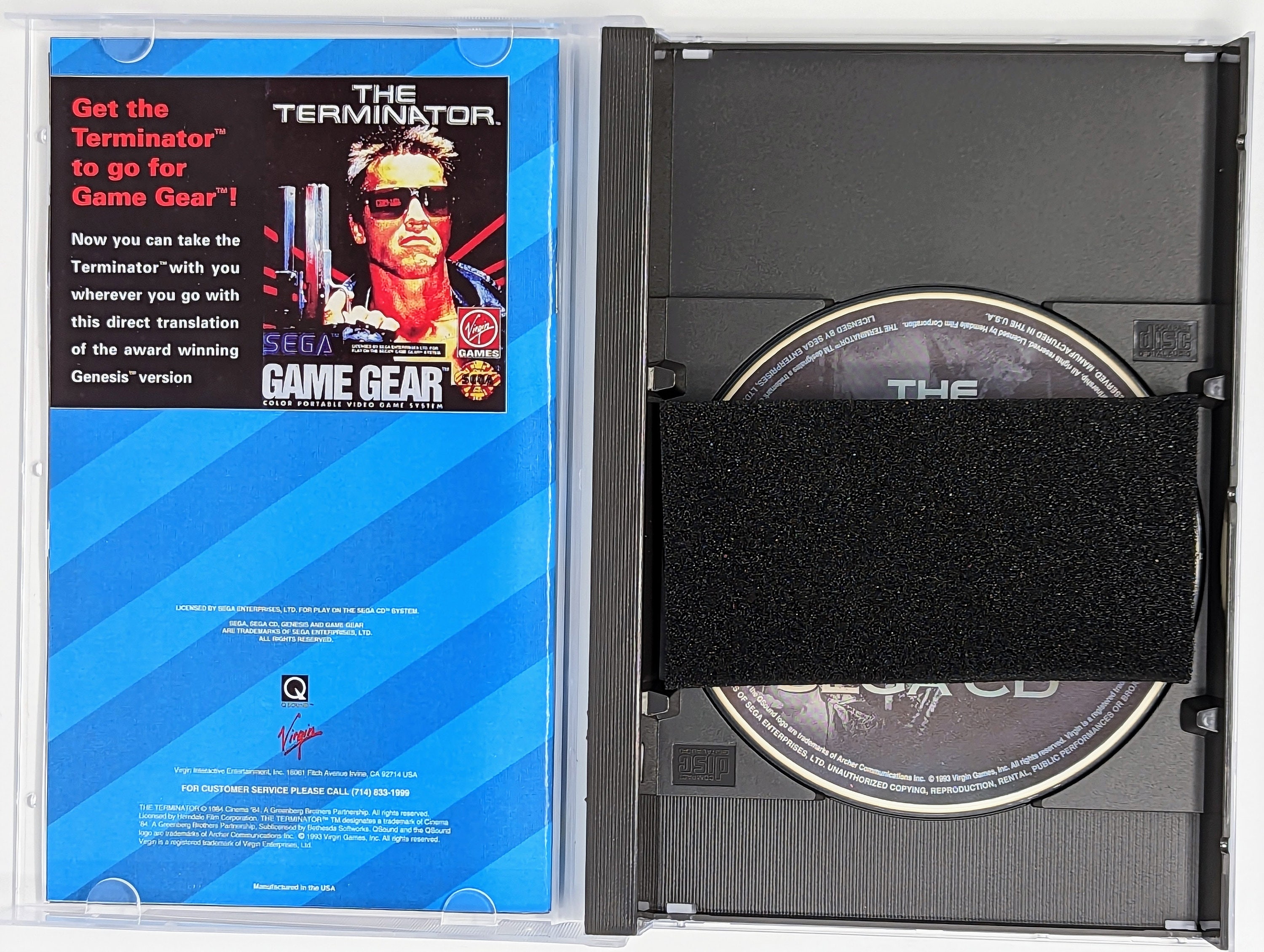 Fiche du jeu The Terminator (Mega-CD