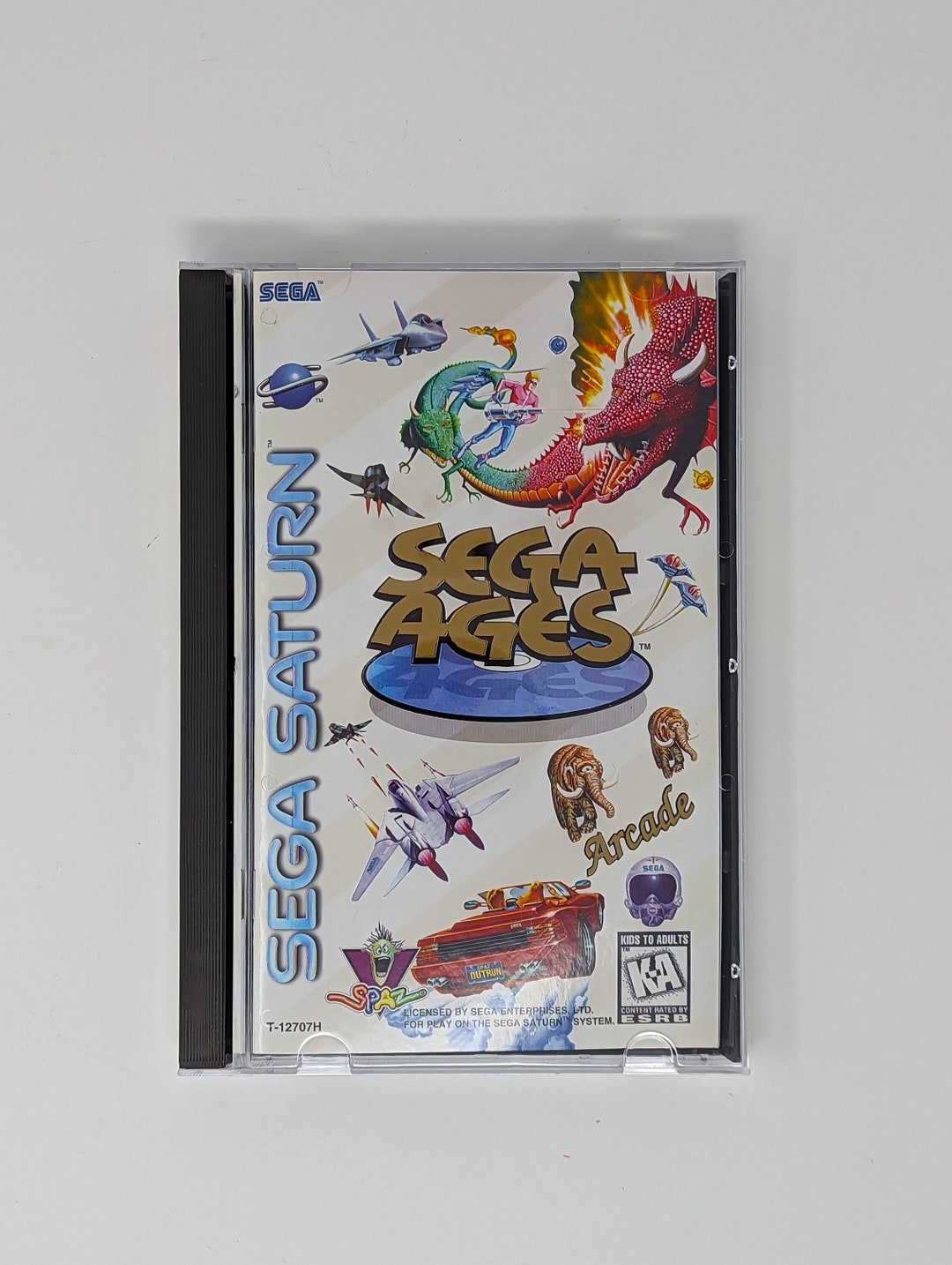 Sega Ages Sega Saturn Reproduction Game Longbox, Sponge