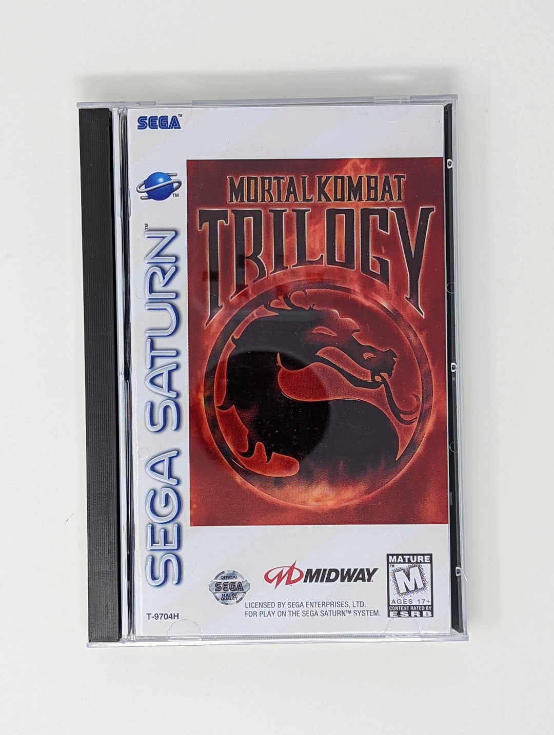 Mortal Kombat Trilogy Sega Saturn Game Longbox Sponge & - Etsy