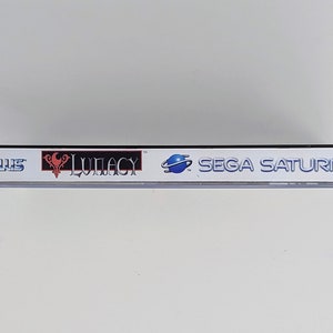 Lunacy Sega Saturn game map longbox, sponge & protective case image 4