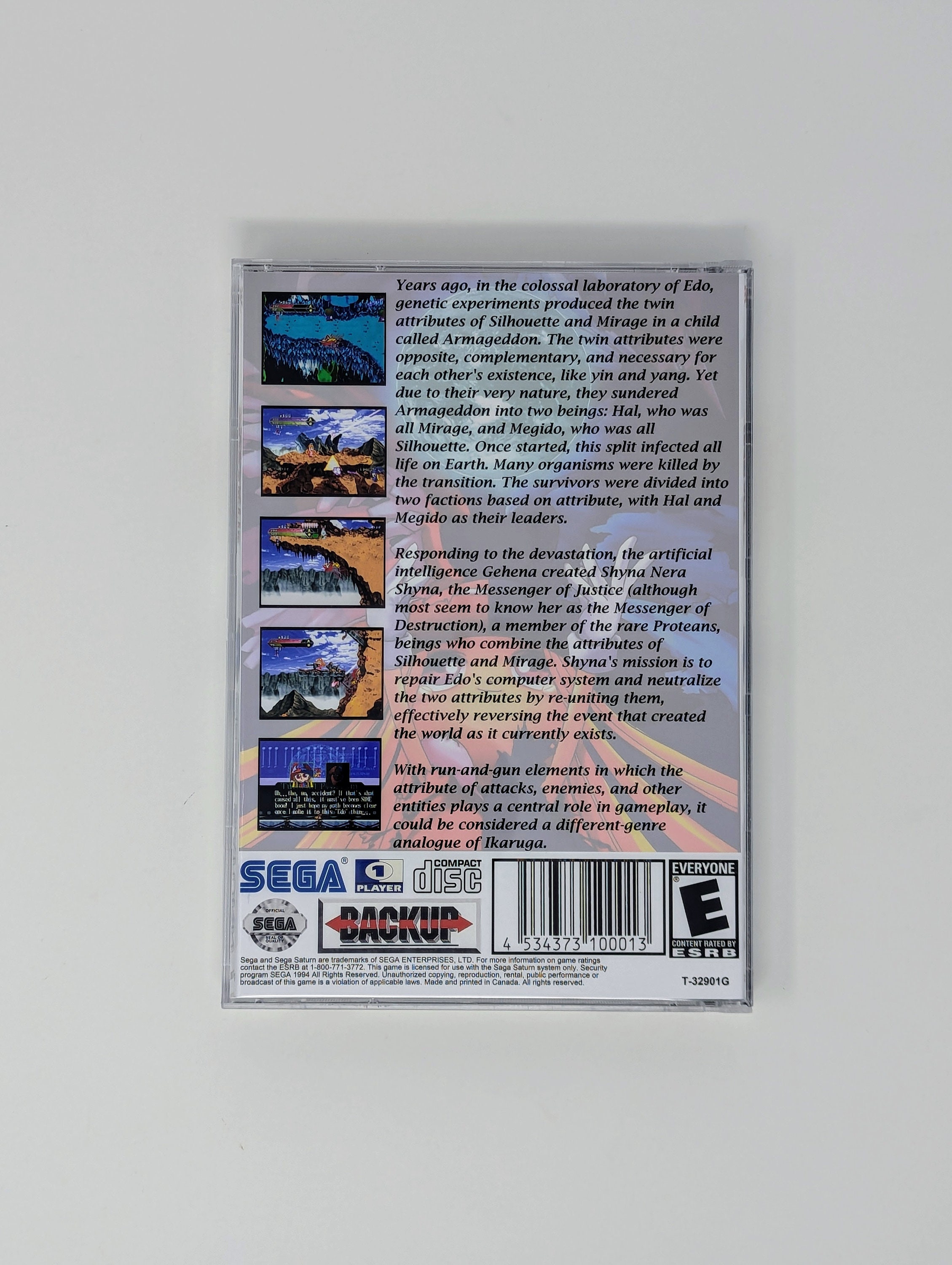 Silhouette Mirage (Sega Saturn, 1997) | Achetez sur