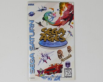 Sega Ages Sega Saturn Reproduction Game Longbox, Sponge