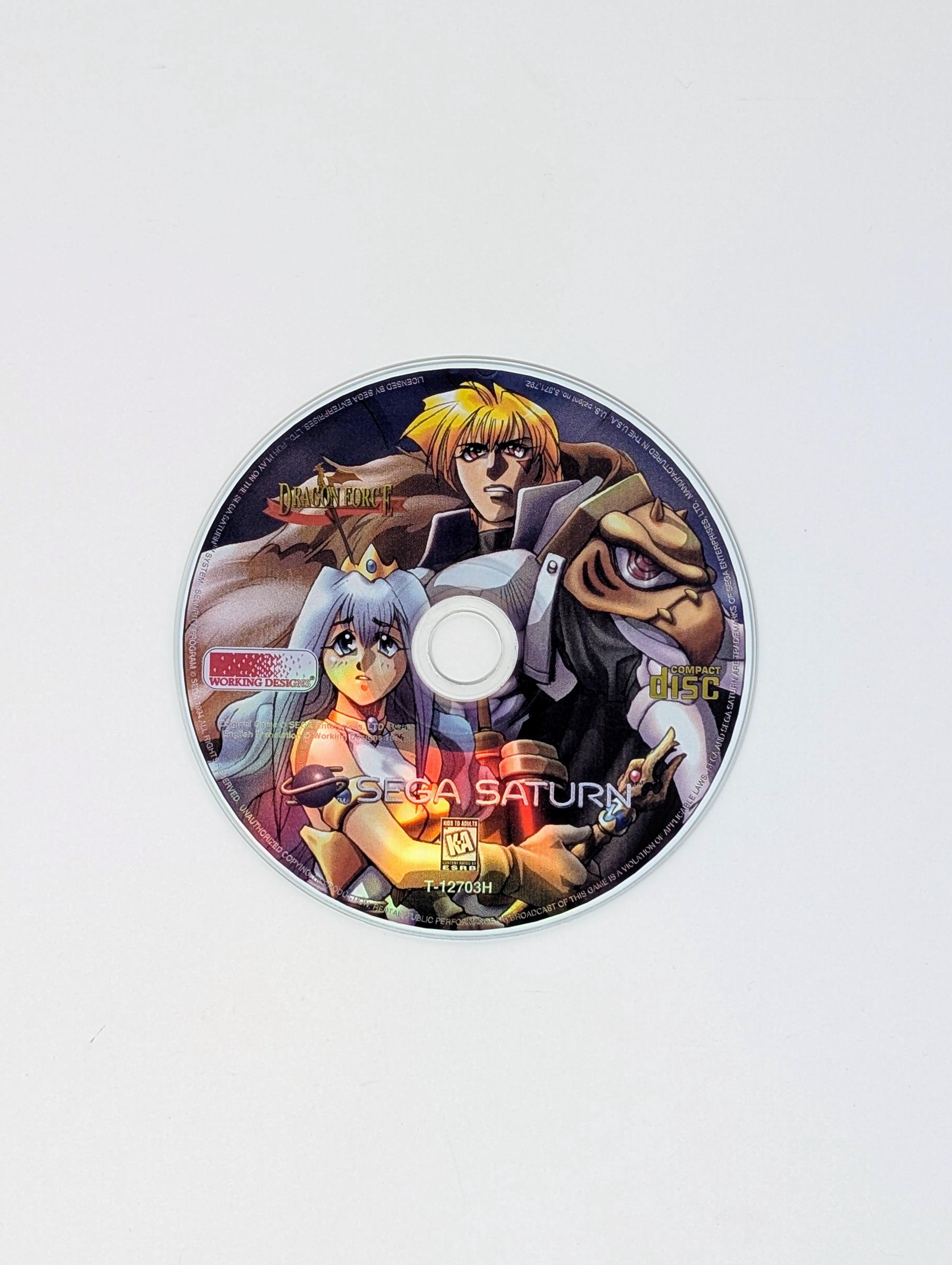 SEGA FREAKS FILE＋ セミコンプ＋SATURN特典カードセット Dragon Force - Sega Saturn Reproduction Game + Longbox, Sponge