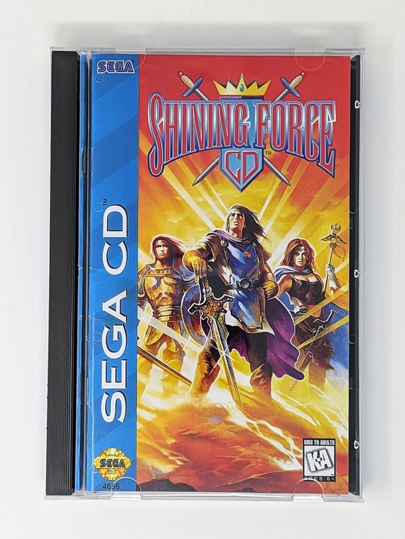 Shining Force CD - Sega CD Reproduction Game + Longbox