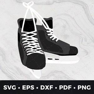 Hockey Skates svg, Hockey svg, Hockey Clipart, Hockety Skates Cut File, Cool Hockey svg, Hockey Clip Art, Hockey Skates Vector, Hockey Skate